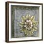 Small Rosette & Damask II-Jennifer Goldberger-Framed Art Print