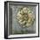 Small Rosette & Damask III-Jennifer Goldberger-Framed Art Print