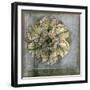 Small Rosette & Damask IV-Jennifer Goldberger-Framed Art Print