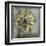 Small Rosette & Damask IV-Jennifer Goldberger-Framed Art Print