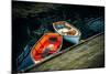 Small Rowing Boats-Jody Miller-Mounted Photographic Print