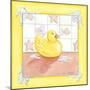 Small Rubber Duck I-null-Mounted Art Print