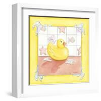 Small Rubber Duck I-null-Framed Art Print