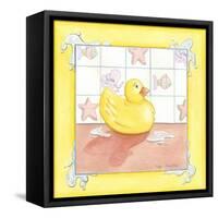 Small Rubber Duck I-null-Framed Stretched Canvas