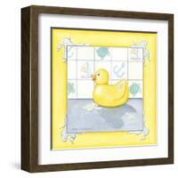 Small Rubber Duck II-null-Framed Art Print