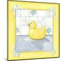 Small Rubber Duck II-null-Mounted Art Print