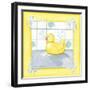 Small Rubber Duck II-null-Framed Art Print