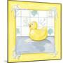 Small Rubber Duck II-null-Mounted Art Print