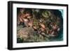 Small School of Blotcheye Soldierfish (White Edged Soldier Fish) (Myripristis Murdjan)-Mark Doherty-Framed Photographic Print