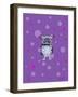 Small Scrappy Owl-Sartoris ART-Framed Giclee Print