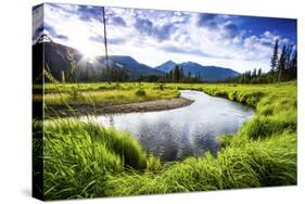 Small Section of the Upper Colorado River in Rocky Mountain National Park-Matt Jones-Stretched Canvas