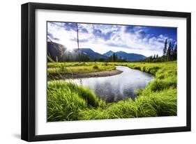 Small Section of the Upper Colorado River in Rocky Mountain National Park-Matt Jones-Framed Photographic Print