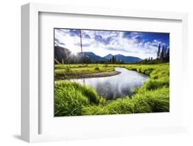 Small Section of the Upper Colorado River in Rocky Mountain National Park-Matt Jones-Framed Photographic Print