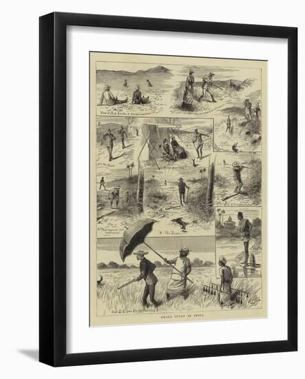 Small Sport in India-William Ralston-Framed Giclee Print