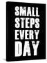 Small Steps Every Day-null-Stretched Canvas