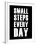 Small Steps Every Day-null-Framed Art Print