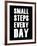 Small Steps Every Day-null-Framed Art Print