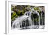 Small Stream Cascading over Rocks in Mountains of Kilauea-Michael DeFreitas-Framed Photographic Print