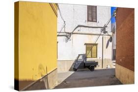 Small Street in Favignana, Sicily, Italy-Françoise Gaujour-Stretched Canvas