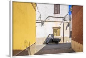 Small Street in Favignana, Sicily, Italy-Françoise Gaujour-Framed Photographic Print