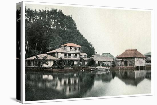 Small Summer Hotel, Kanazawa, Japan, 1904-null-Stretched Canvas