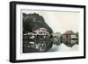 Small Summer Hotel, Kanazawa, Japan, 1904-null-Framed Giclee Print