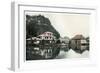 Small Summer Hotel, Kanazawa, Japan, 1904-null-Framed Giclee Print