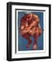 Small Swimmer 3, 2011-Graham Dean-Framed Giclee Print