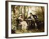 Small Talk-Karl the Elder Schweninger-Framed Giclee Print