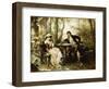 Small Talk-Karl the Elder Schweninger-Framed Premium Giclee Print