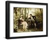 Small Talk-Karl the Elder Schweninger-Framed Premium Giclee Print