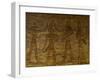 Small Temple or Temple of Hathor. The Gods Set (Left) and Horus (Right) Adoring Ramses II. Abu…-null-Framed Giclee Print