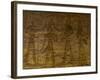 Small Temple or Temple of Hathor. The Gods Set (Left) and Horus (Right) Adoring Ramses II. Abu…-null-Framed Giclee Print