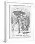 Small Things Amuse Small Minds, 1872-George Du Maurier-Framed Giclee Print