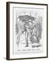 Small Things Amuse Small Minds, 1872-George Du Maurier-Framed Giclee Print