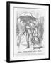 Small Things Amuse Small Minds, 1872-George Du Maurier-Framed Giclee Print