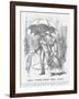 Small Things Amuse Small Minds, 1872-George Du Maurier-Framed Giclee Print