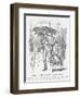 Small Things Amuse Small Minds, 1872-George Du Maurier-Framed Giclee Print