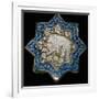 Small tile with a spotted hyena or bear, 13th century. Artist: Unknown-Unknown-Framed Giclee Print