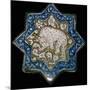 Small tile with a spotted hyena or bear, 13th century. Artist: Unknown-Unknown-Mounted Giclee Print