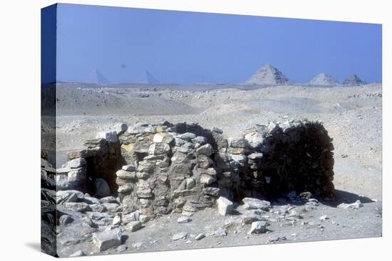 Small tomb near Step Pyramid, Saqqara, Egypt, c2600 BC. Artist: Imhotep-Imhotep-Stretched Canvas