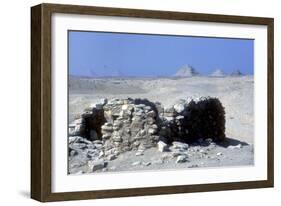 Small tomb near Step Pyramid, Saqqara, Egypt, c2600 BC. Artist: Imhotep-Imhotep-Framed Giclee Print