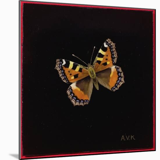 Small Tortoiseshell Butterfly, 1998-Amelia Kleiser-Mounted Giclee Print