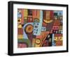 Small Town 1-Karla Gerard-Framed Giclee Print