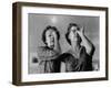 Small Town Folks, Amused Women, at Exhibit of Paintings of Lady Artists of the Town-Grey Villet-Framed Photographic Print