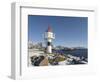 Small town Kabelvag, island Austvagoya. Lofoten Islands. Norway-Martin Zwick-Framed Photographic Print