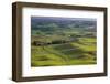 Small town of Steptoe from Steptoe Butte near Colfax, Washington State, USA-Chuck Haney-Framed Photographic Print