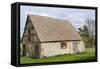 Small Traditional Barn-Nick Upton-Framed Stretched Canvas