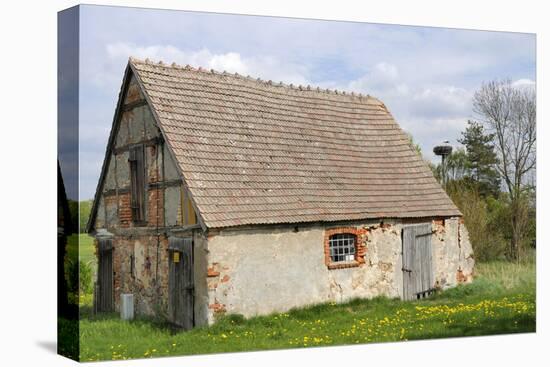 Small Traditional Barn-Nick Upton-Stretched Canvas