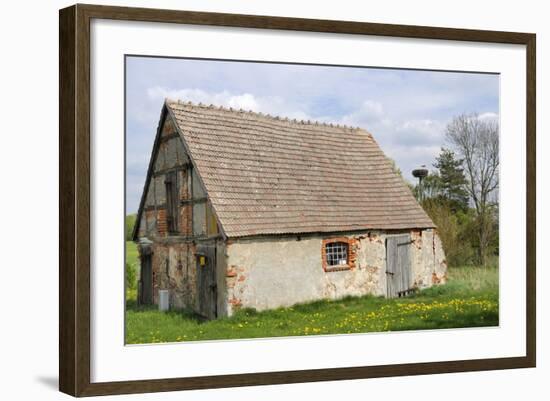 Small Traditional Barn-Nick Upton-Framed Photographic Print